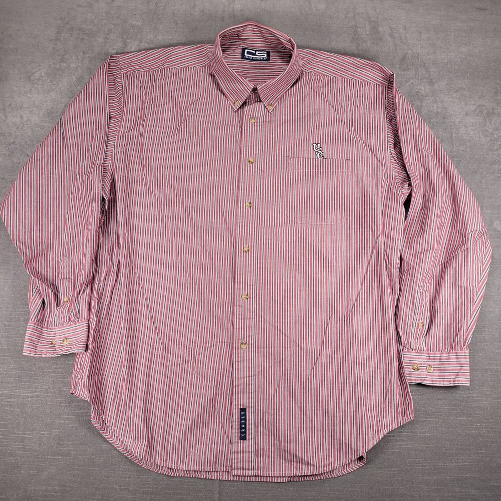 CS Crable‎ Sportswear USC Gamecocks Button Down Shirt Long Sleeve XXL